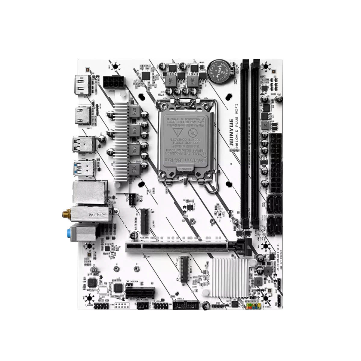 Mainboard JGINYUE H610M-D PLUS D4 New - Bảo Hành 36 Tháng