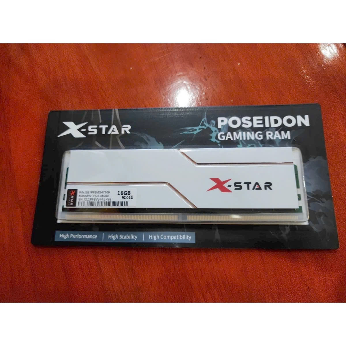 Ram PC Xstar DDR5 16gb Bus 6000 PC tản nhiệt thép bảo hành chính hãng 36 tháng