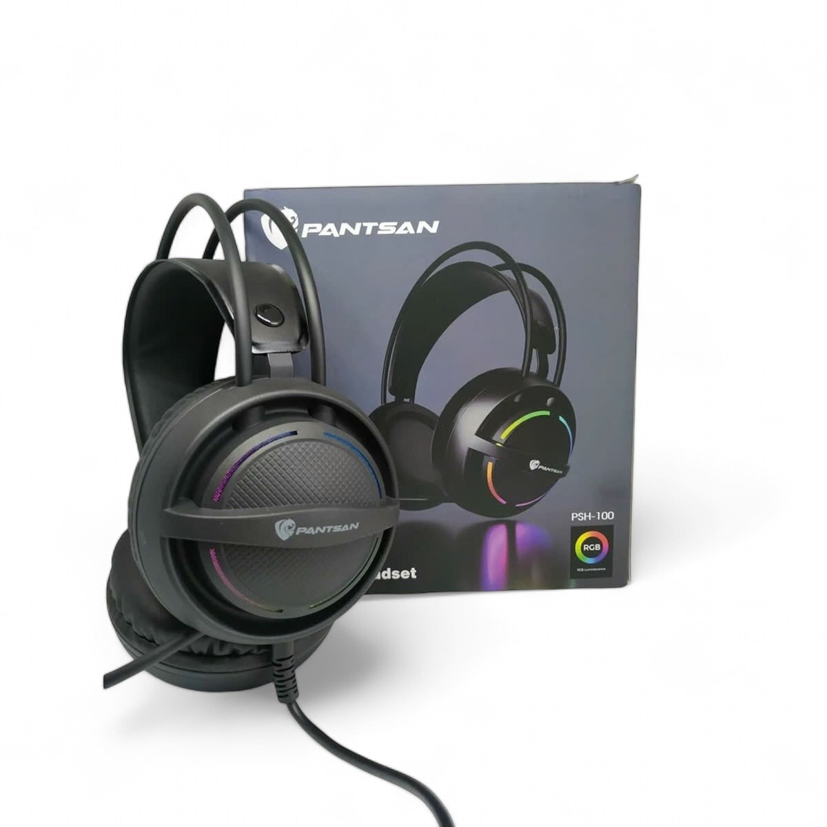 Tai nghe gaming Pantsan PSH-100 led RGB jack cắm 3.5 truyền thống