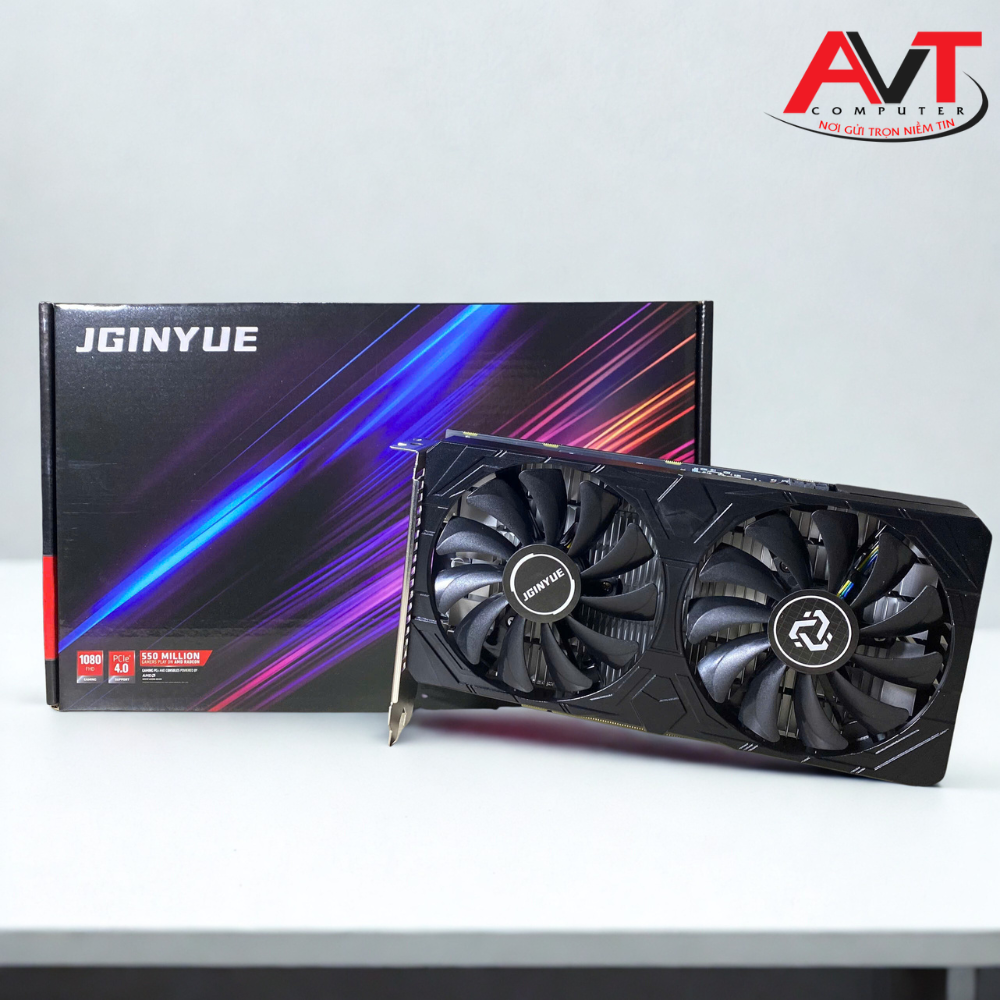 VGA AMD Jginyue RX 6500XT 4GB DDR6 64 BIT (HDMI+DP)