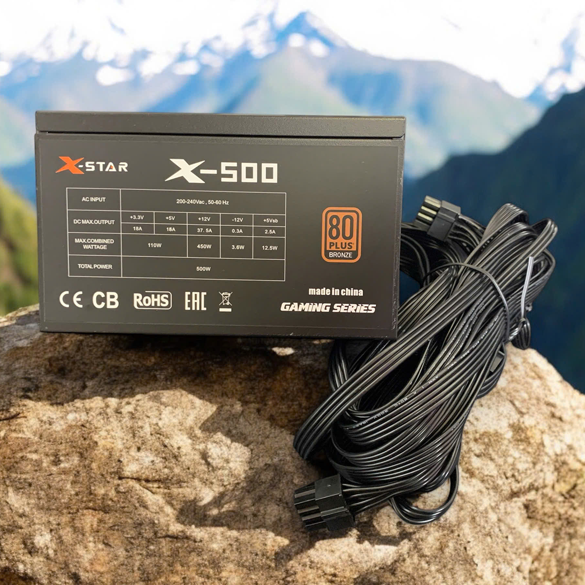 NGUỒN MÁY TÍNH XSTAR X-500 (500W-230V)