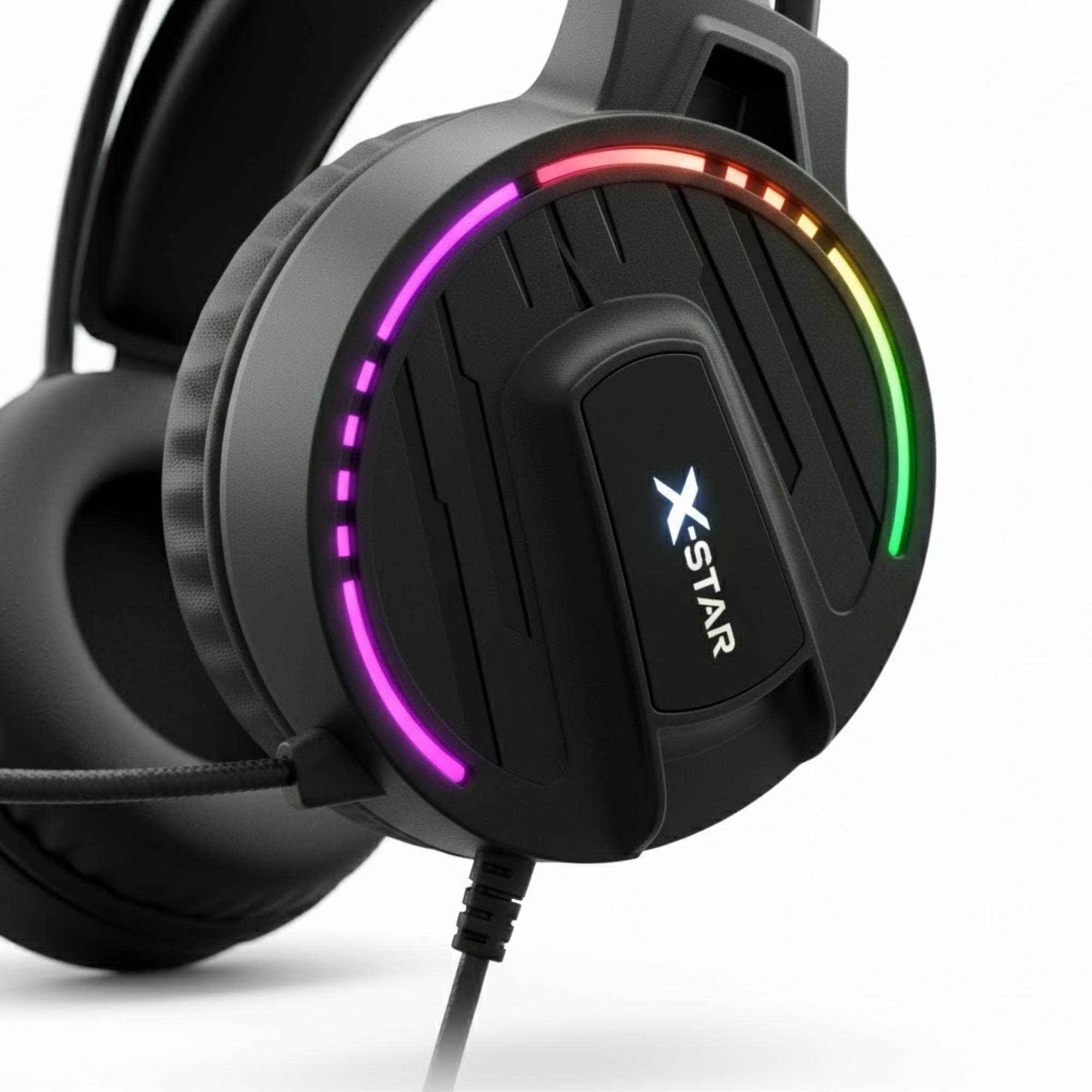 Tai Nghe Chụp Gaming XSTAR HX828 RGB  Mới 100% Bảo Hành 12 Tháng