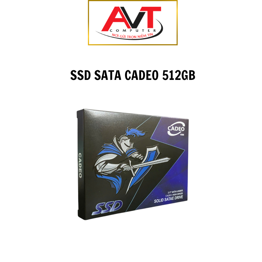 Ổ cứng SSD gắn trong CADEO SATA 2.5 inch 512GB - Bảo Hành 60 Tháng