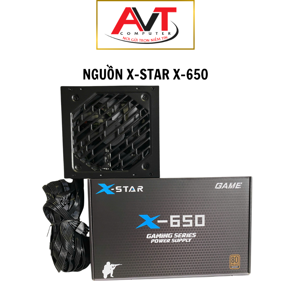 NGUỒN MÁY TÍNH XSTAR X-650 (650W-230V)