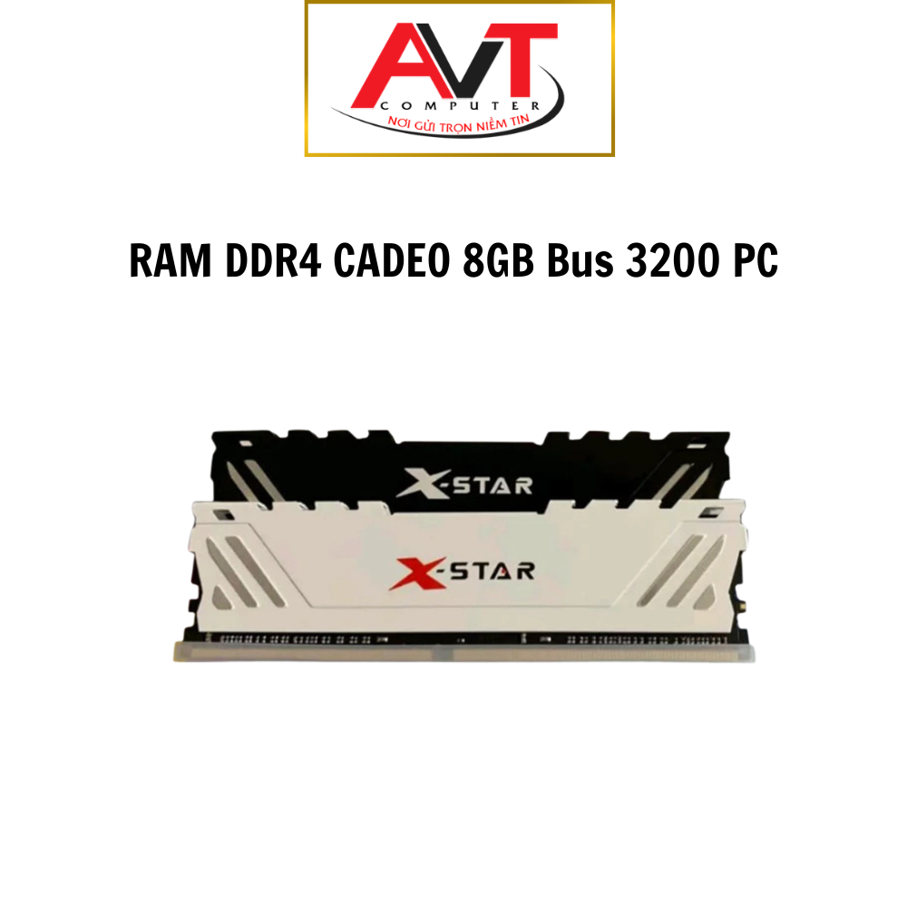 Ram PC DDR4 XSTAR 8GB bus 3200 Tản nhiệt bảo hành chính hãng 36 tháng