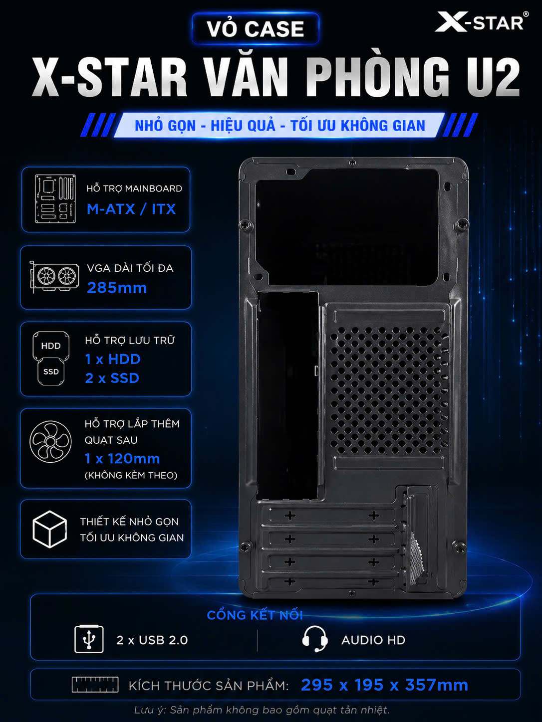 Vỏ case văn phòng Xstar U2