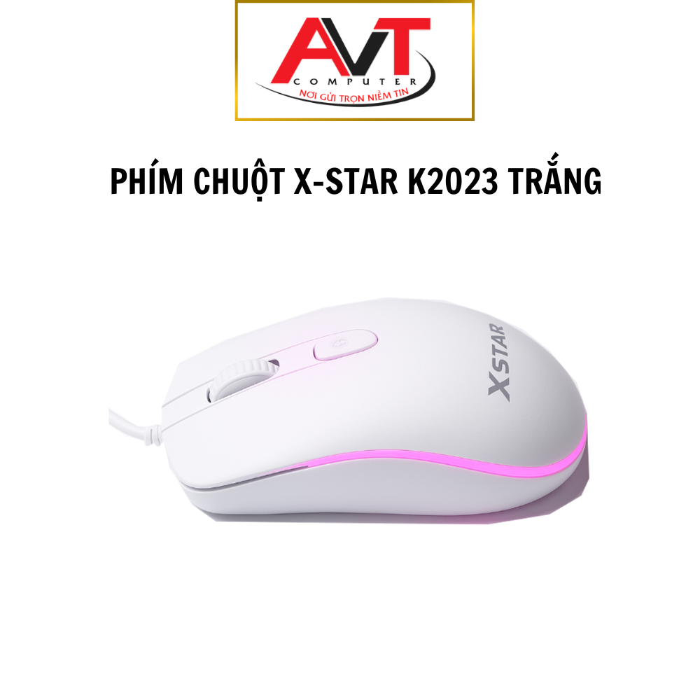 Bộ Bàn Phím Xstar K2023 Trắng