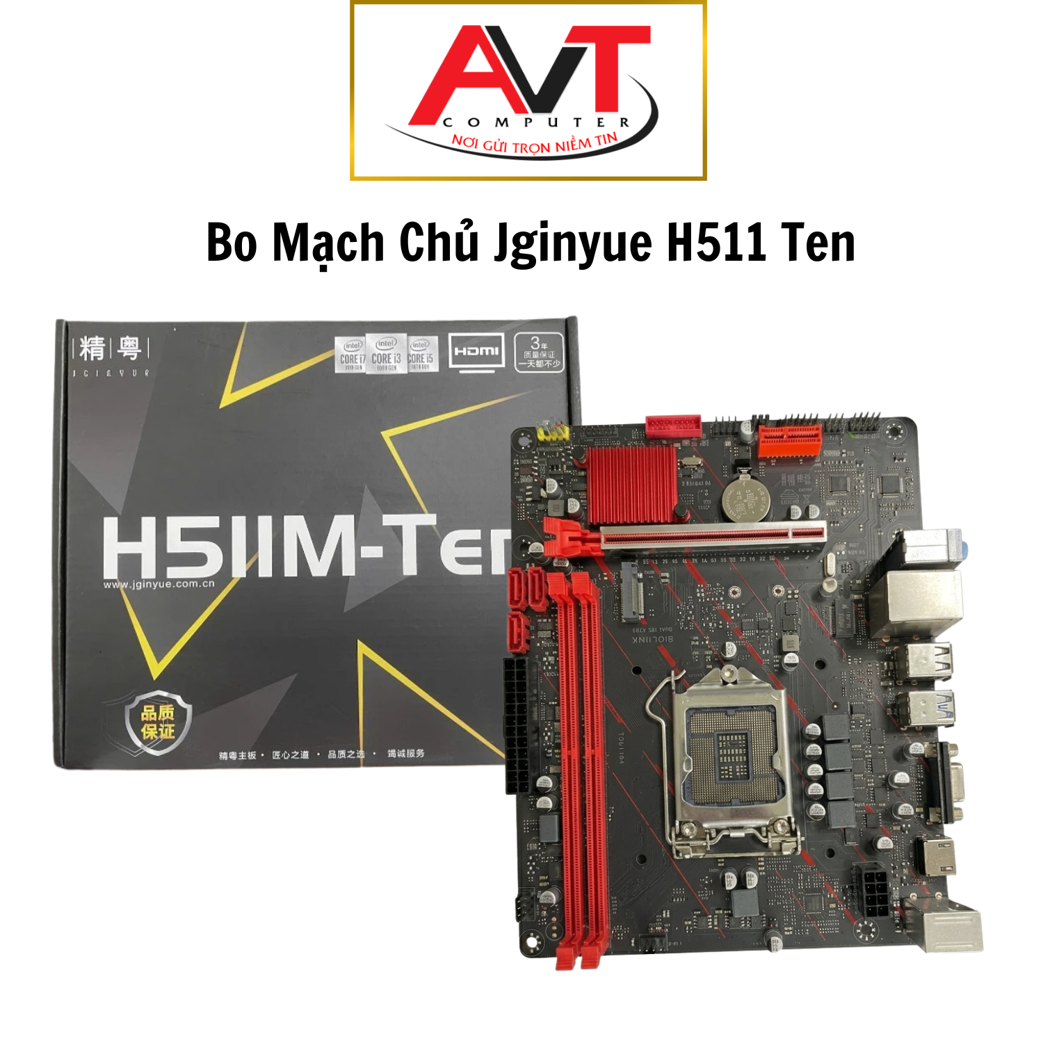 Mainboard JGINYUE H511M-TEN motherboard