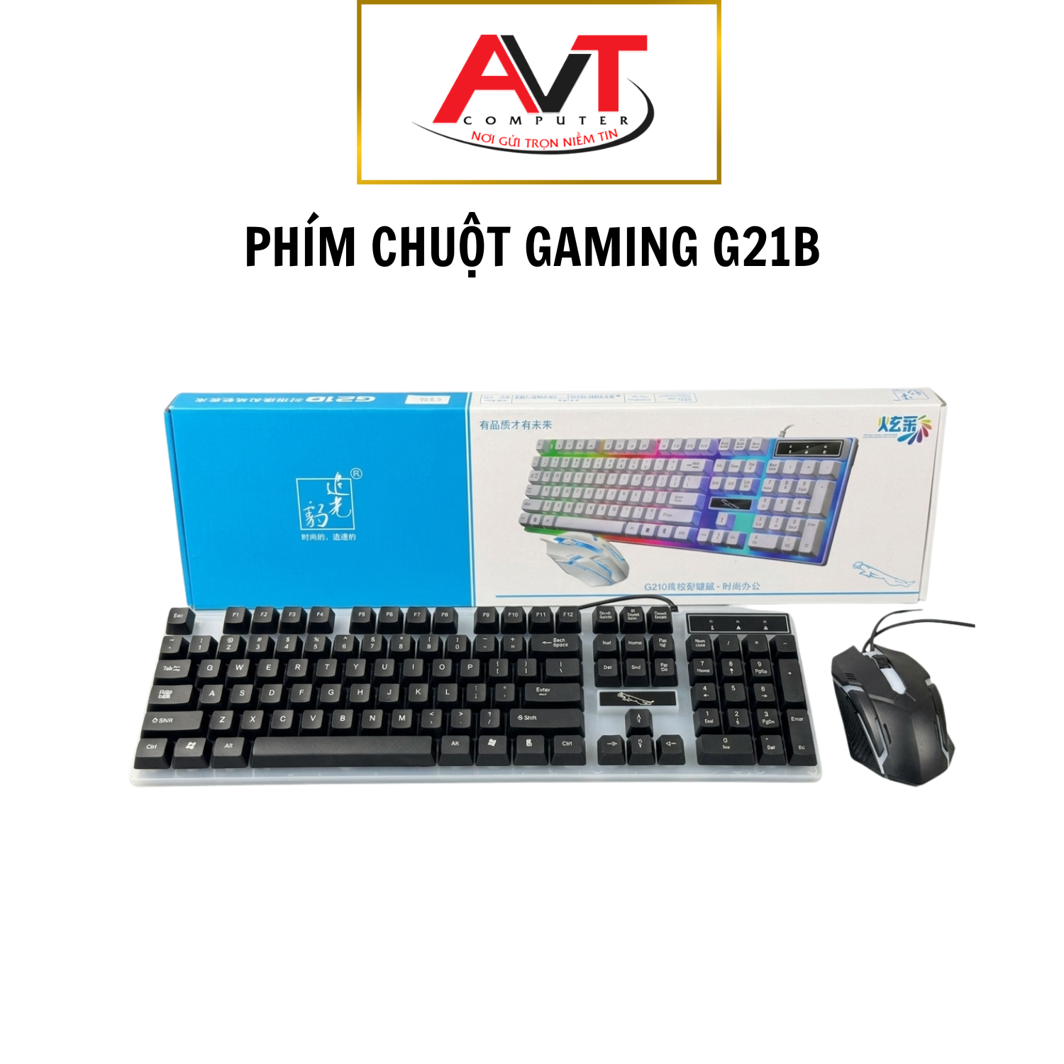 Bộ Bàn phím kèm Chuột Gaming G21B