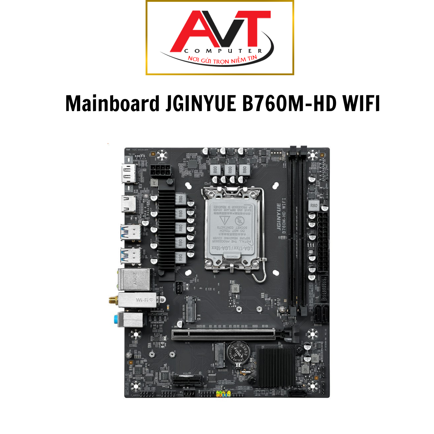 Mainboard JGINYUE B760M-HD WIFI - Bảo hành 36 tháng