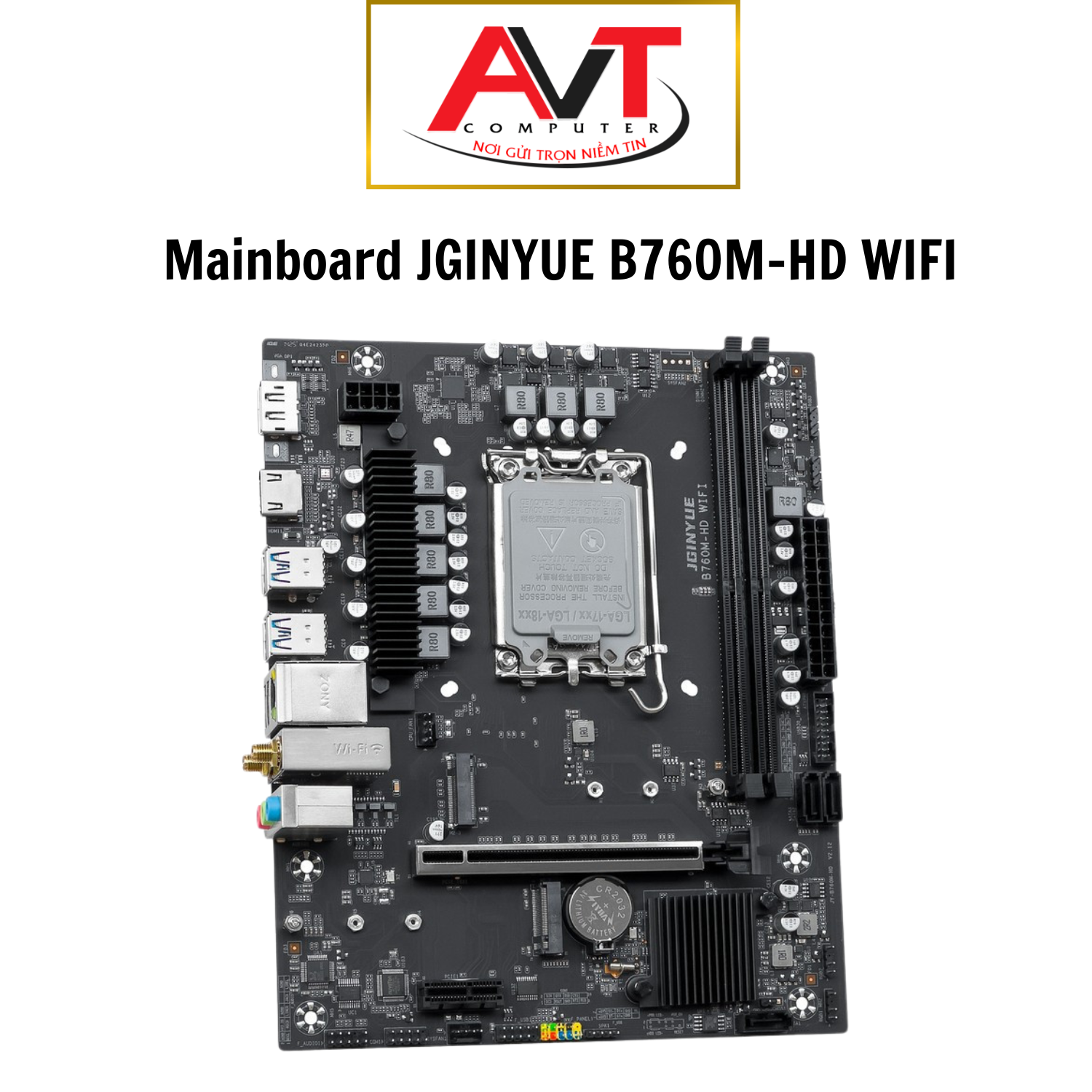 Mainboard JGINYUE B760M-HD WIFI - Bảo hành 36 tháng