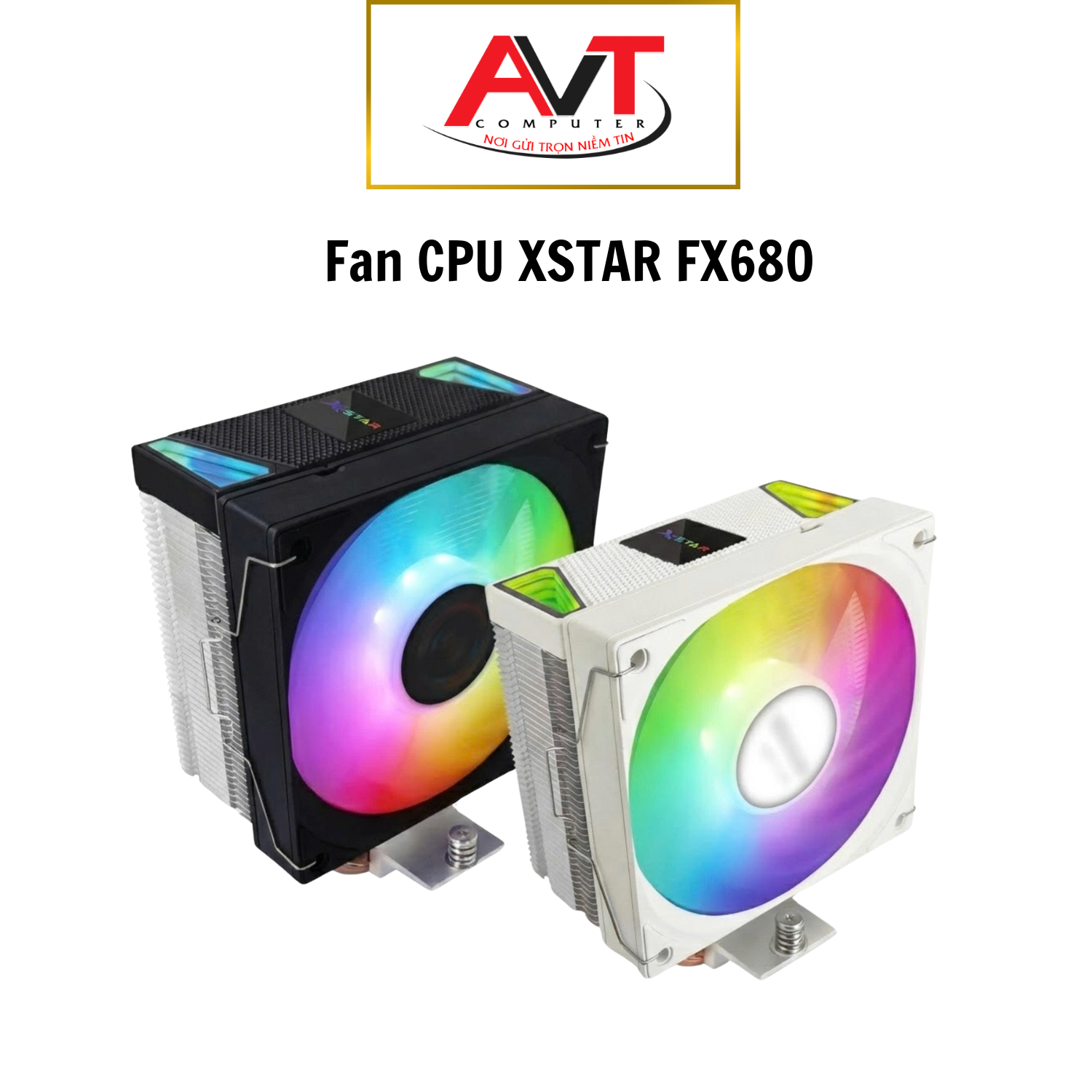 Tản nhiệt khí CPU X-STAR FX 680 TRẮNG