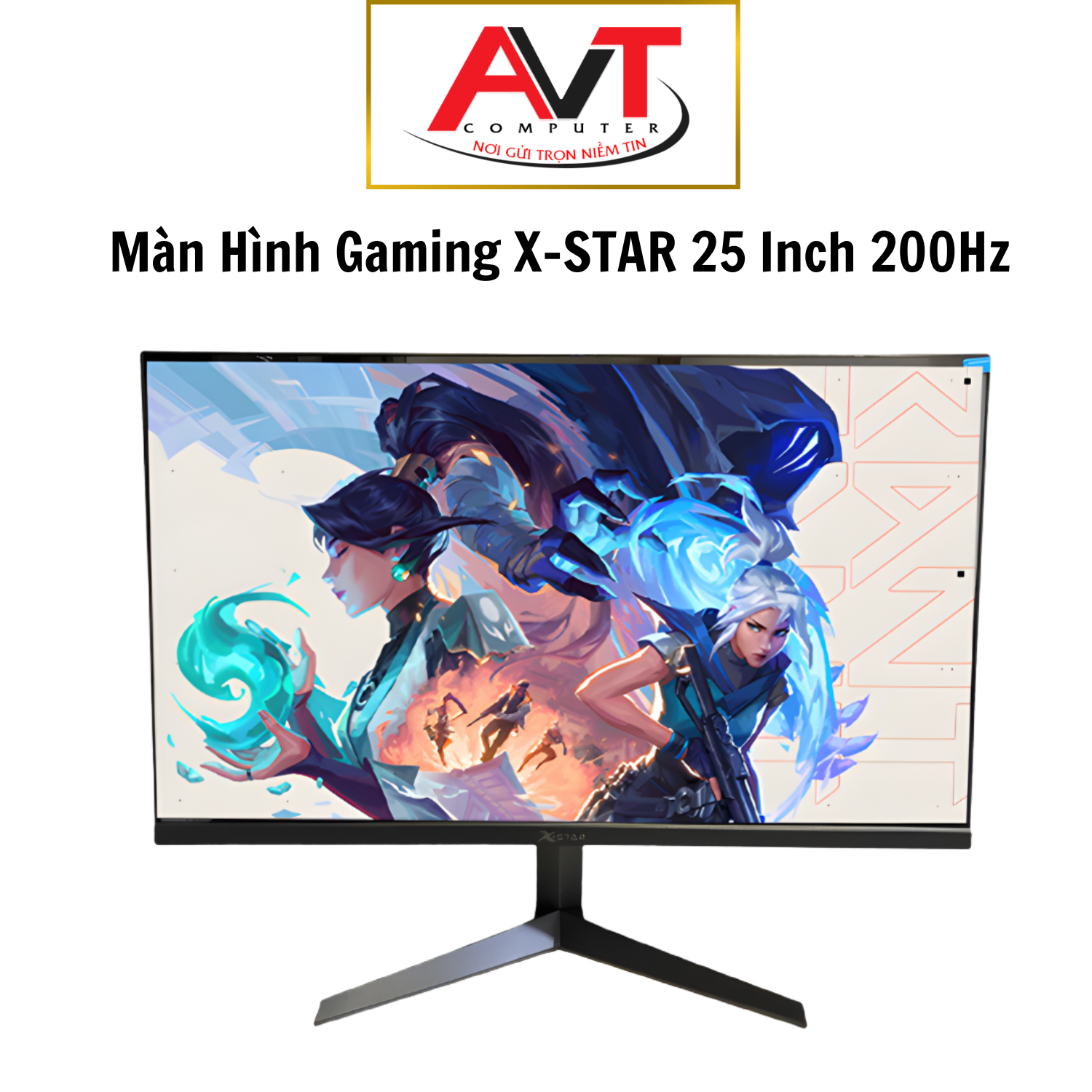 Màn Hình hãng XSTAR 24.5 inch 200HZ - Mới 100% FULL BOX - Hàng hãng bảo hành 2 năm