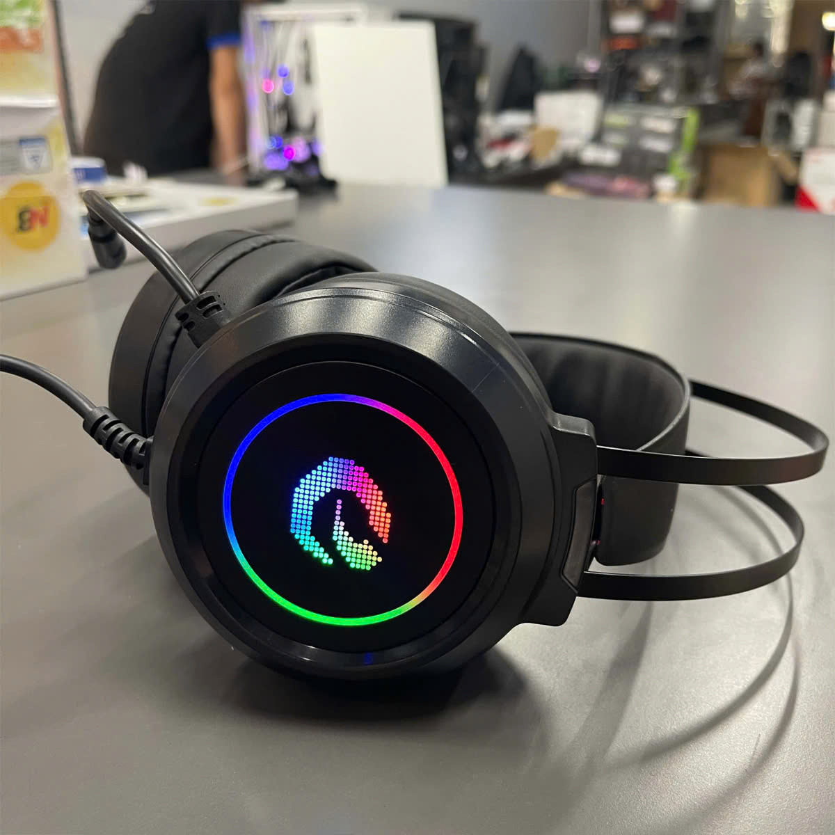 Tai nghe Gaming chữ E LED (Đầu USB)