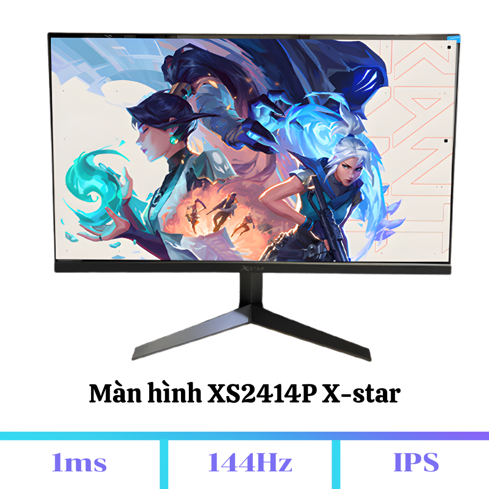 Màn Hình hãng XSTAR 24inch 144HZ - Mới 100% FULL BOX - Hàng hãng bảo hành 2 năm