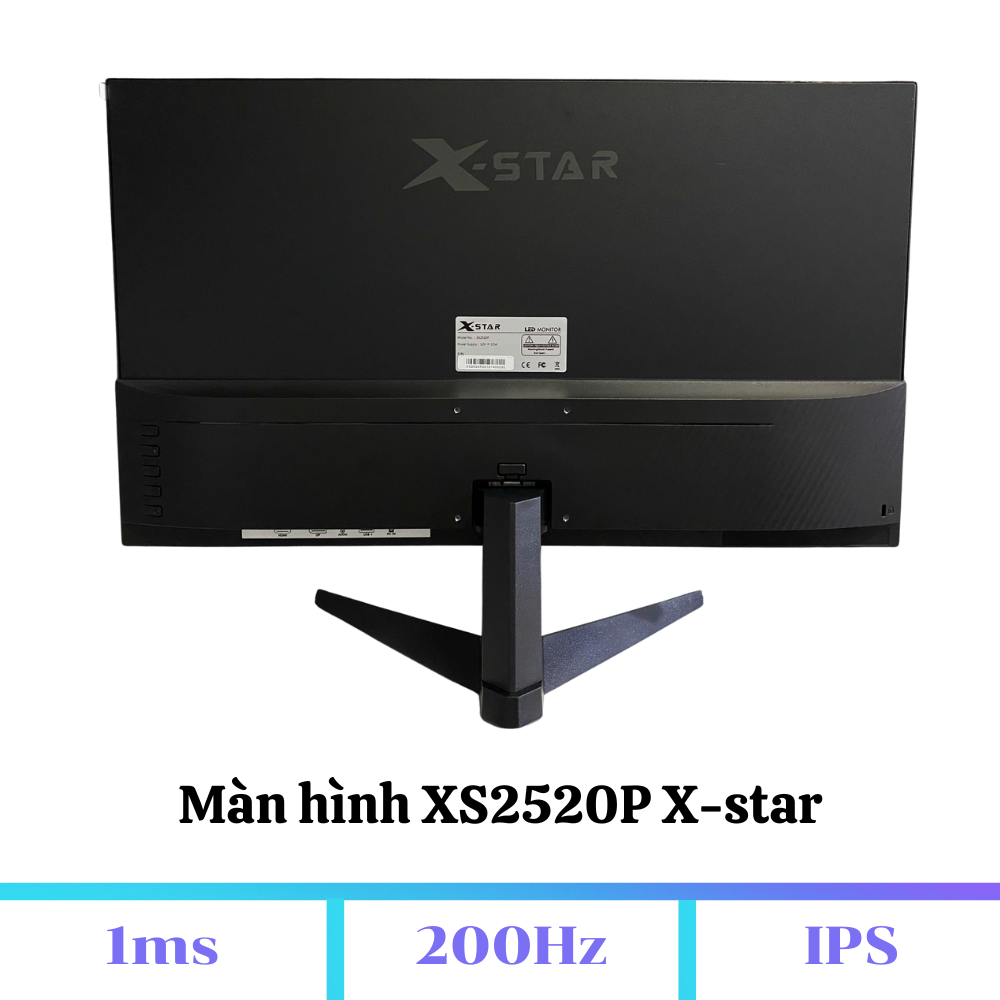 Màn Hình hãng XSTAR 24.5 inch 200HZ - Mới 100% FULL BOX - Hàng hãng bảo hành 2 năm
