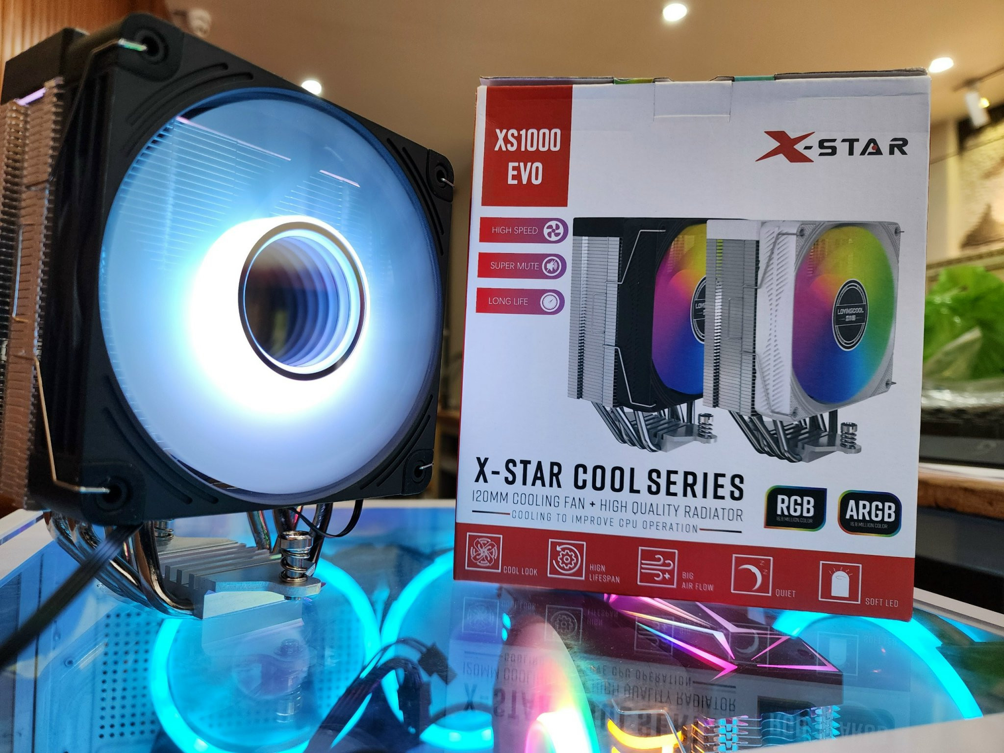 TẢN NHIỆT KHÍ CPU X-STAR XS1000 EVO ĐEN