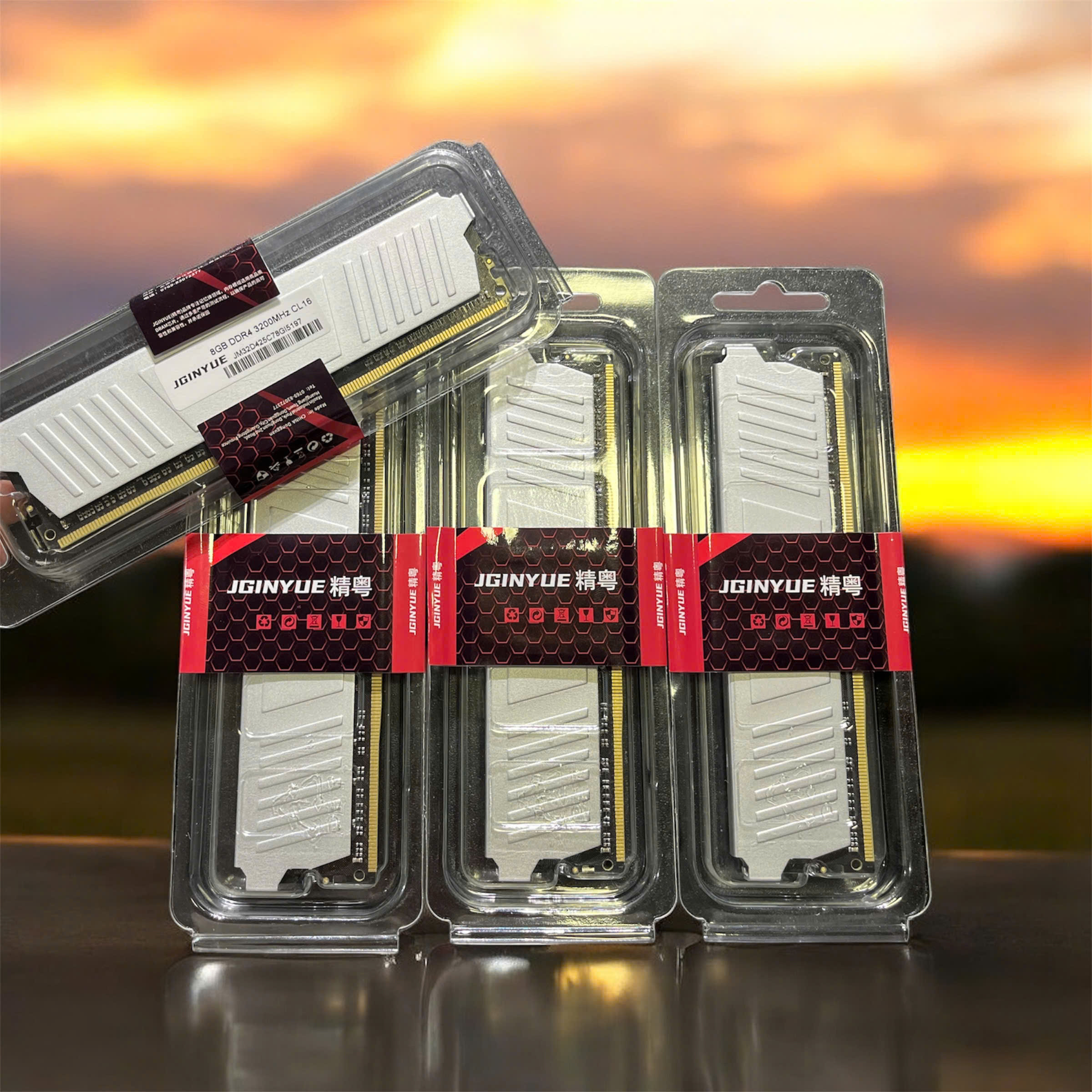 RAM PC DDR4 JGINYUE 16G (1*16GB) BUS 3200 bảo hành chính hãng 36 tháng