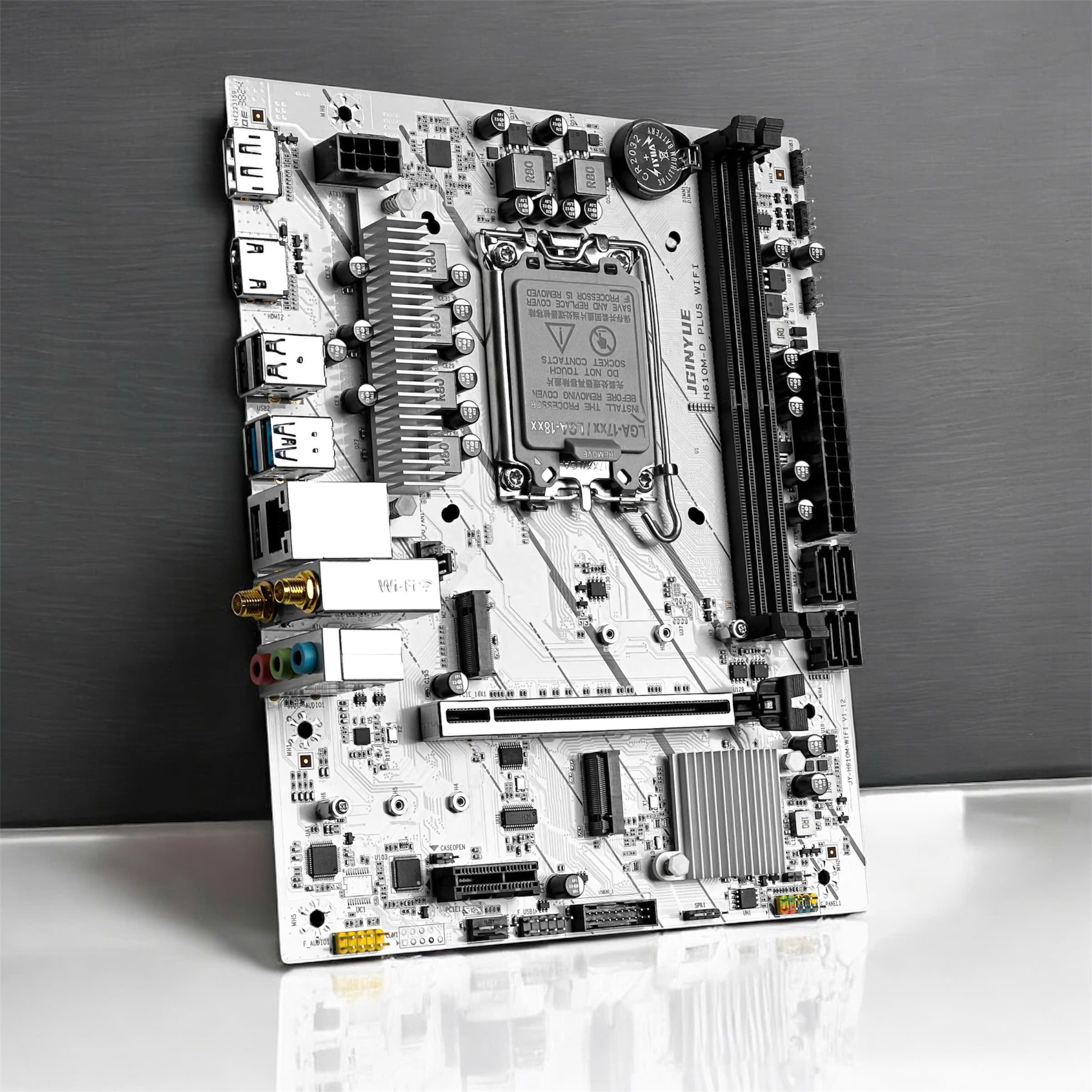 Mainboard JGINYUE H610M-D Plus WIFI bảo hành chính hãng 36 tháng