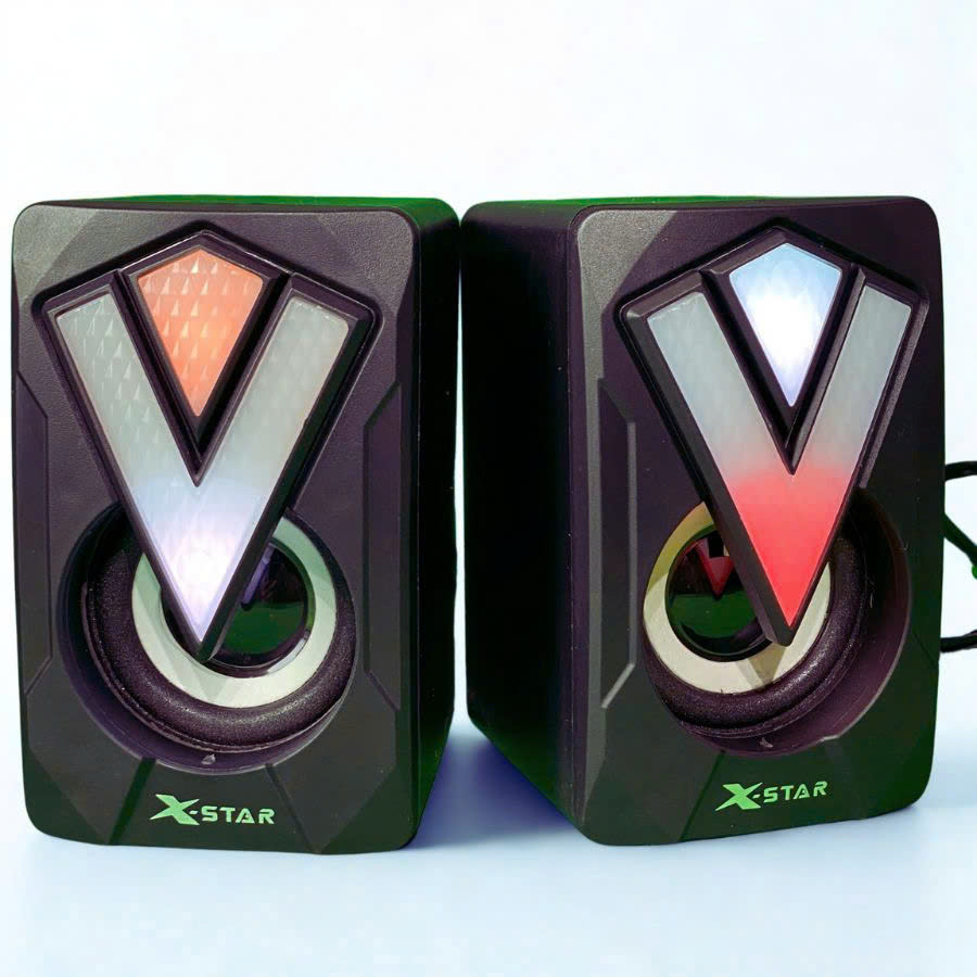 Loa Vi Tính mini 2.0 XSTAR M23 - Led 7 màu