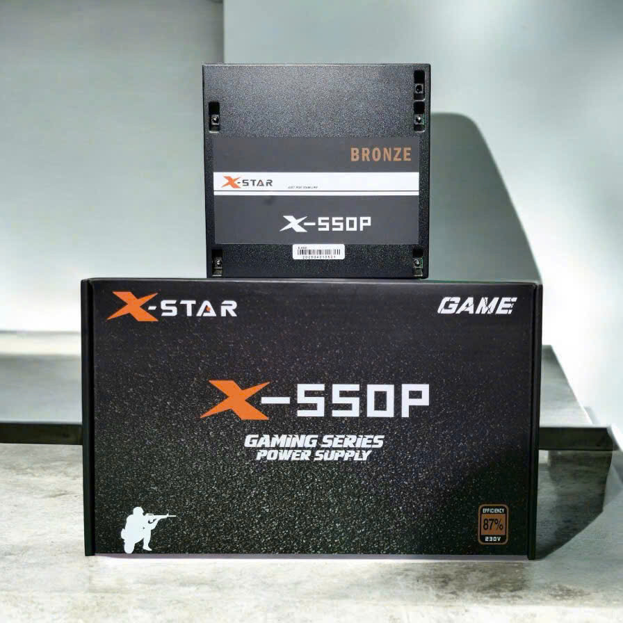NGUỒN MÁY TÍNH XSTAR X-550 Công Suất Thực 550W 80Plus
