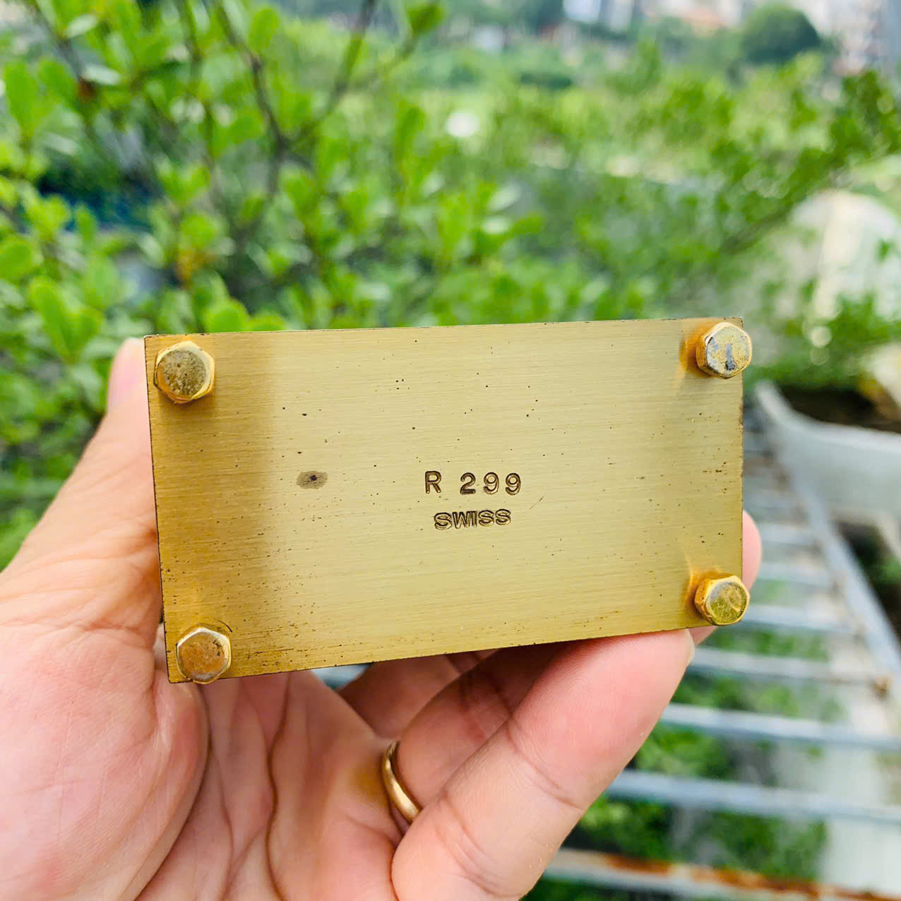 Đồng hồ báo thức Imhof Thụy Sĩ cót tuần