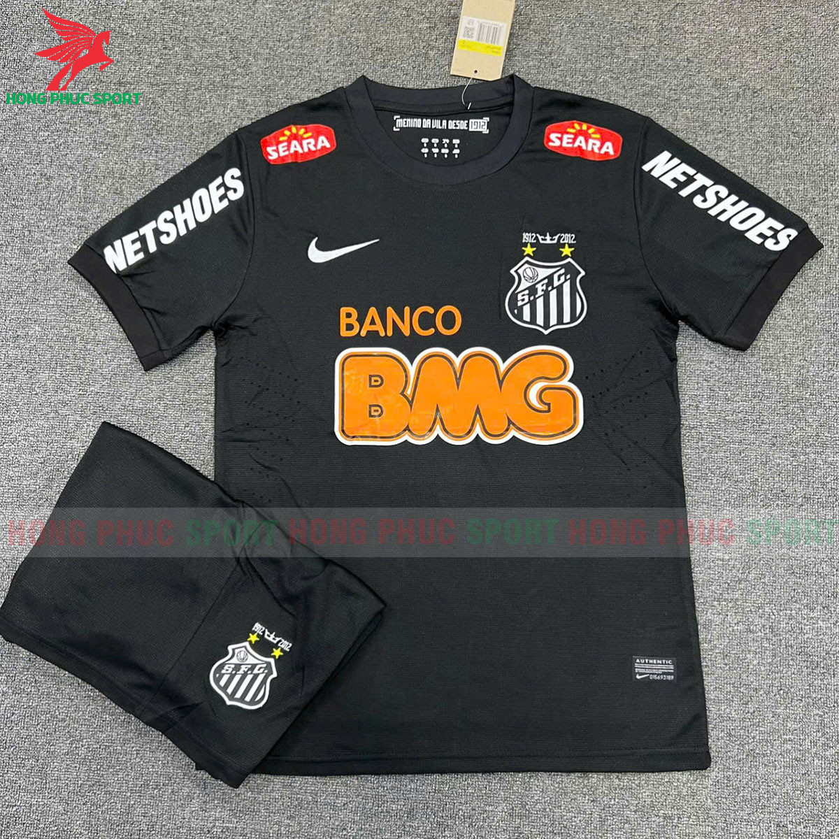 BỘ QUẦN ÁO BÓNG ĐÁ SANTOS FC 2012‑2013 – HÀNG THAILAND