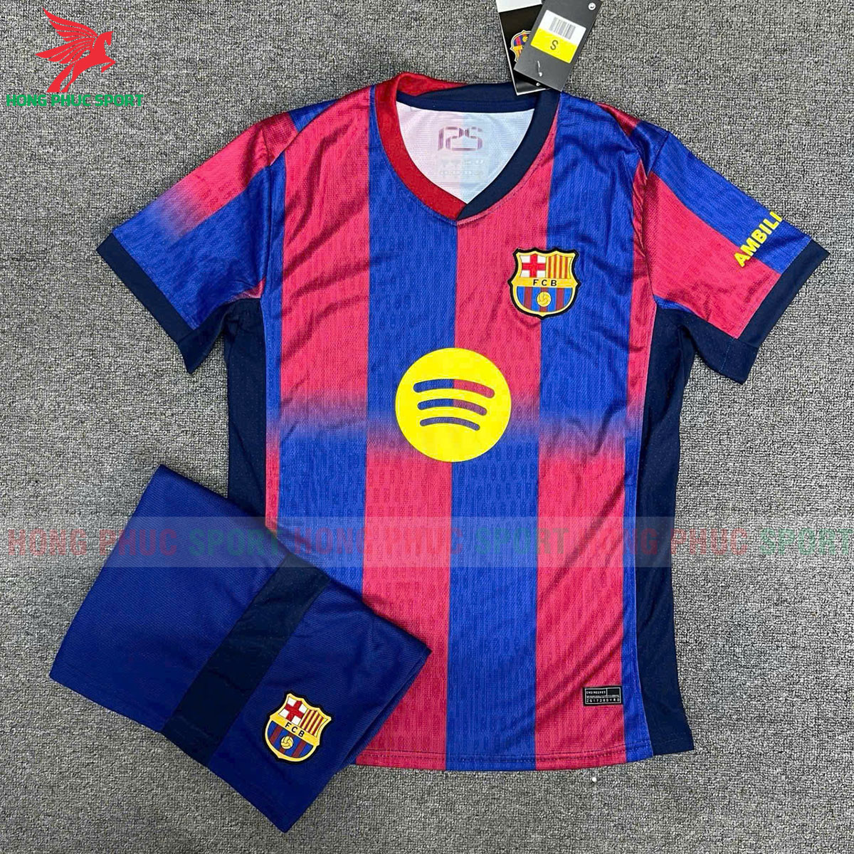 BỘ QUẦN ÁO BÓNG ĐÁ CÂU LẠC BỘ BARCELONA XANH ĐỎ 2025 – HÀNG THAILAND