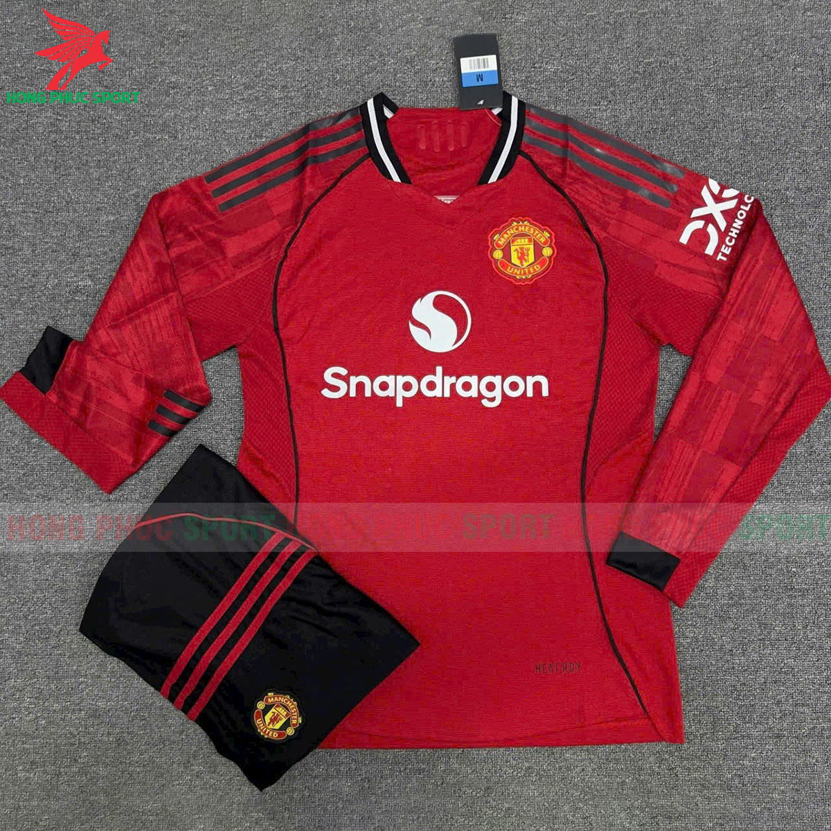 BỘ QUẦN ÁO BÓNG ĐÁ MANCHESTER UNITED DÀI TAY 2025 - HÀNG THAILAND