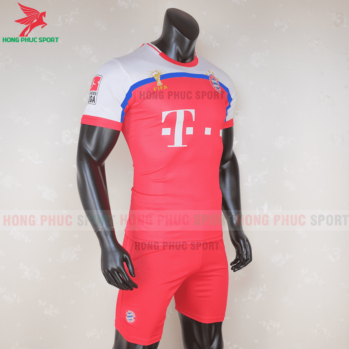 ÁO ĐẤU BAYERN MUNICH 2020 2021 PHIÊN BẢN FAN – HÀNG DỆT(PHẢI)