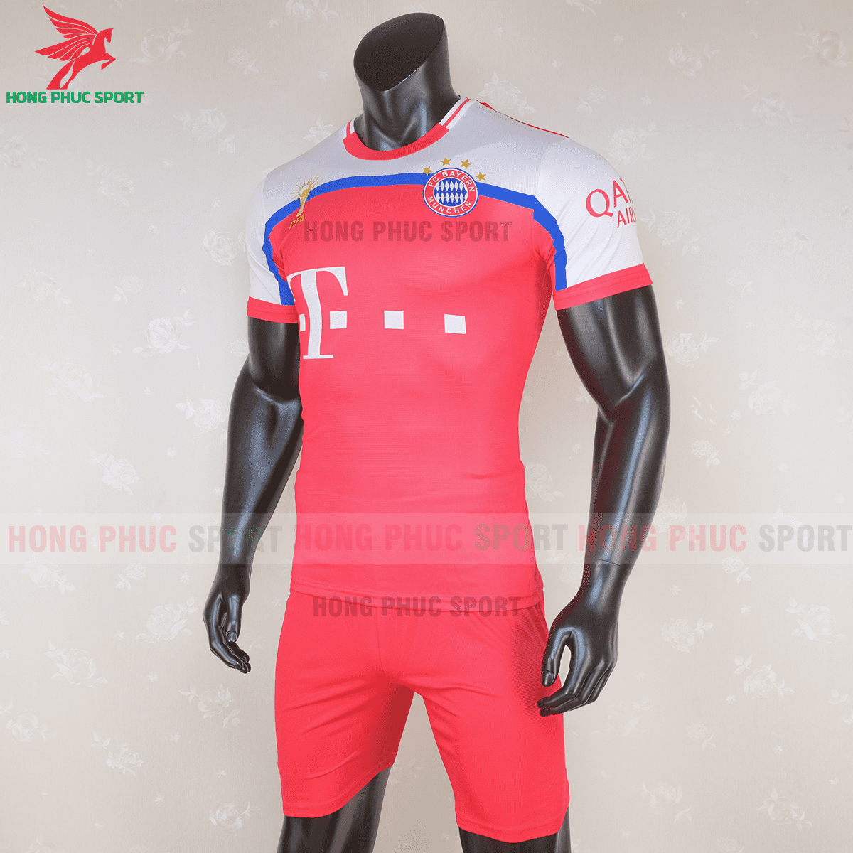 ÁO ĐẤU BAYERN MUNICH 2020 2021 PHIÊN BẢN FAN – HÀNG DỆT(TRÁI)