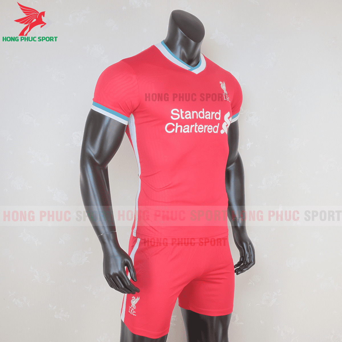 Áo đấu Liverpool 2020 2021 sân nhà(phải)