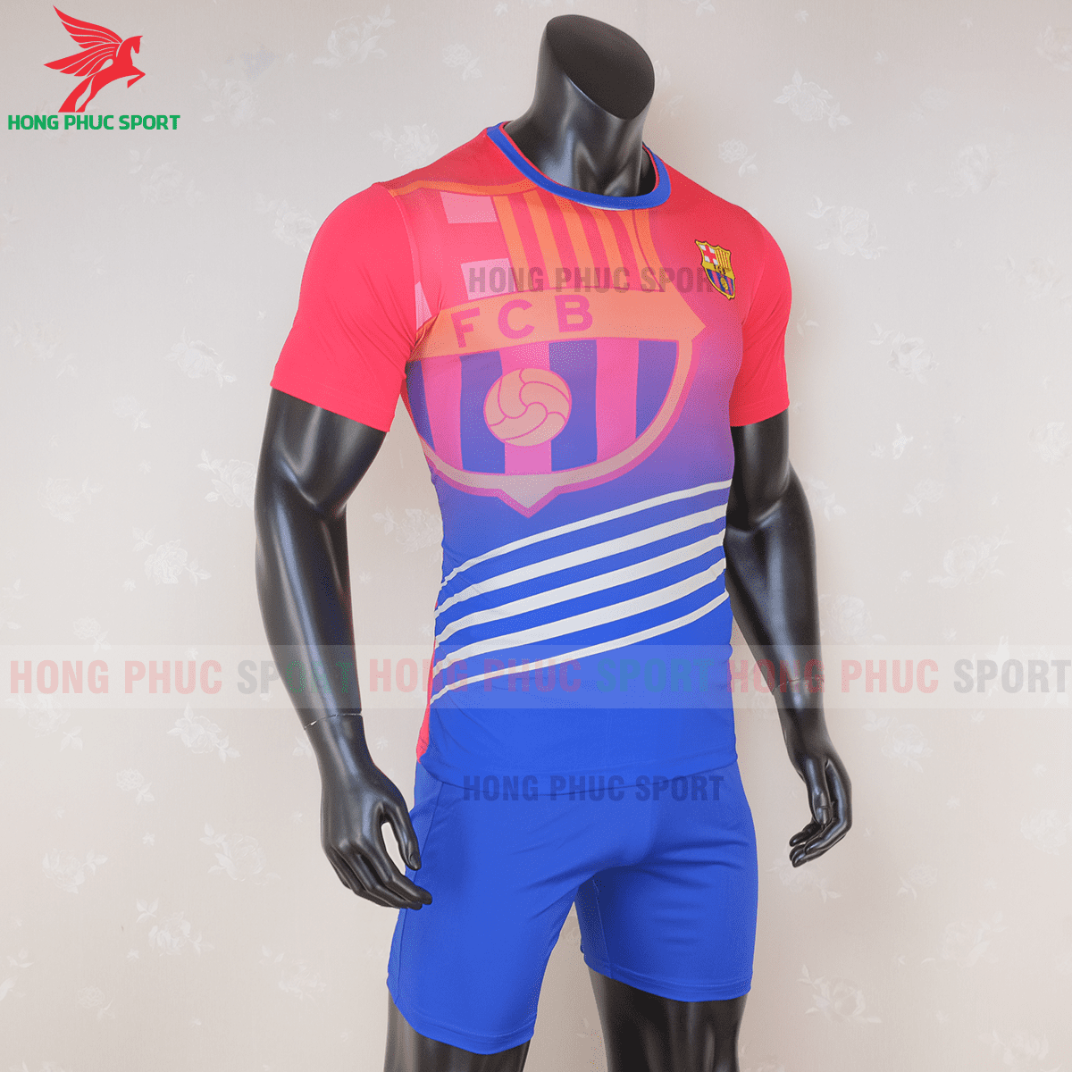 Áo đấu Barcelona 2020 2021 phiên bản FAN mẫu 3(phải)