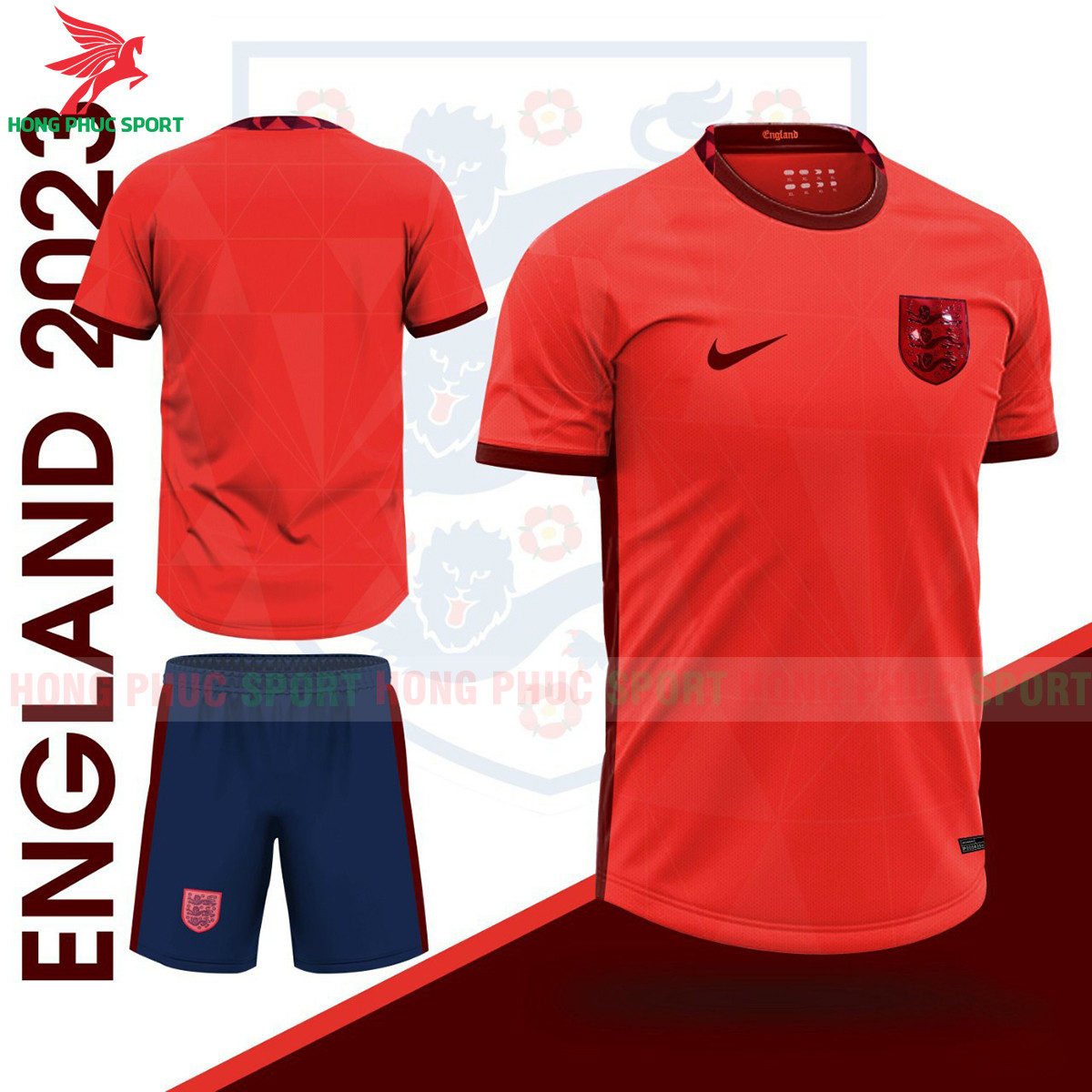 BỘ QUẦN ÁO BÓNG ĐÁ TUYỂN ANH WORLD CUP 2022 SÂN KHÁCH – HÀNG THAILAND