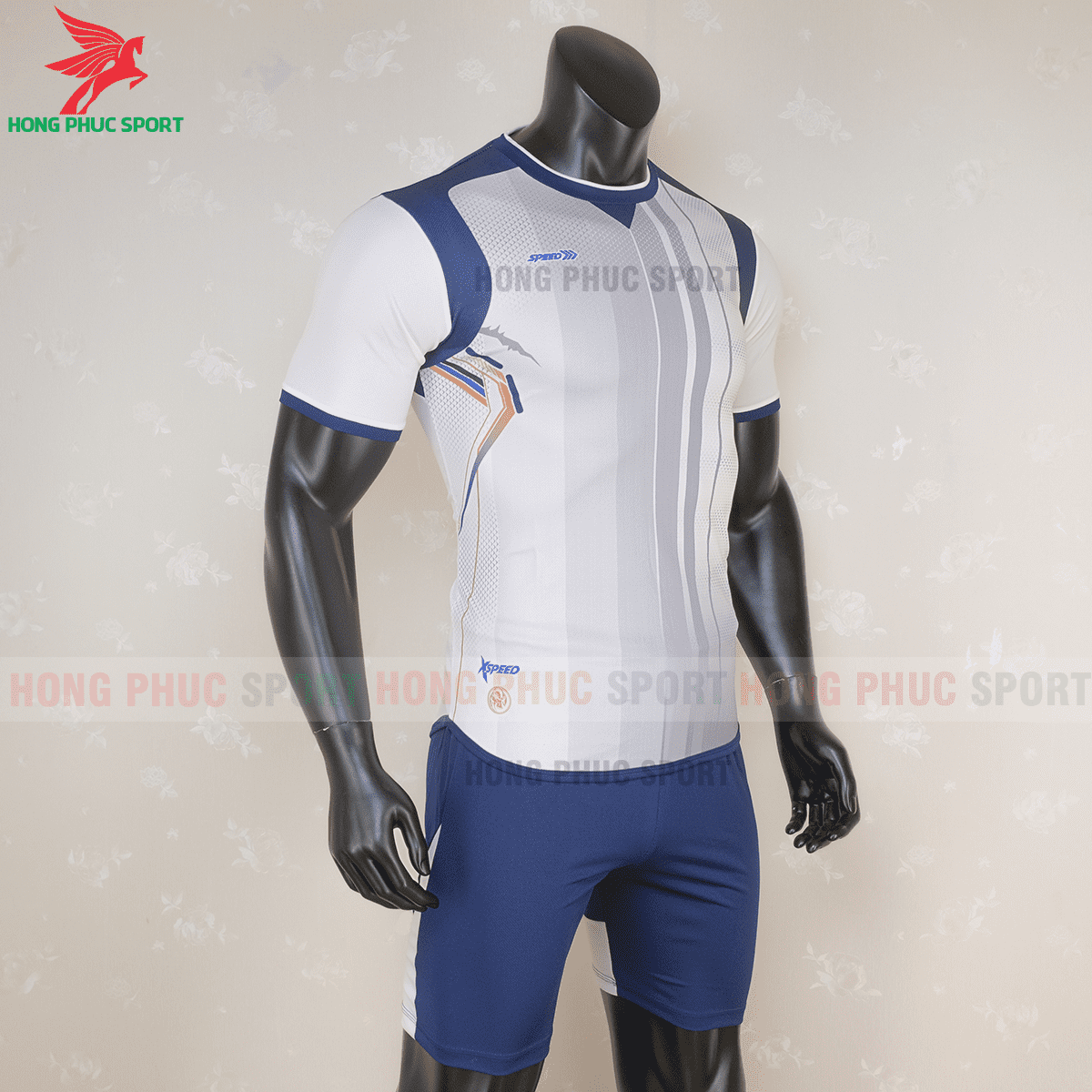Áo không logo SPEED 2020 trắng(phải)