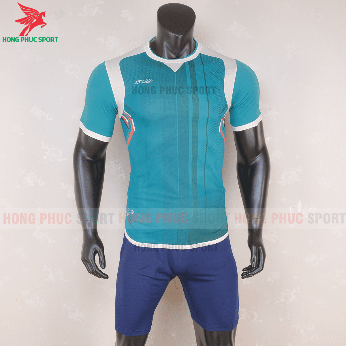 Áo không logo SPEED 2020 xanh lá