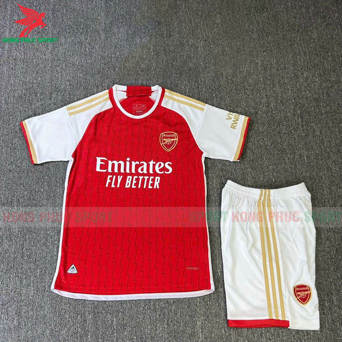 BỘ QUẦN ÁO BÓNG ĐÁ ARSENAL 2023 2024 SÂN NHÀ - HÀNG THAILAND