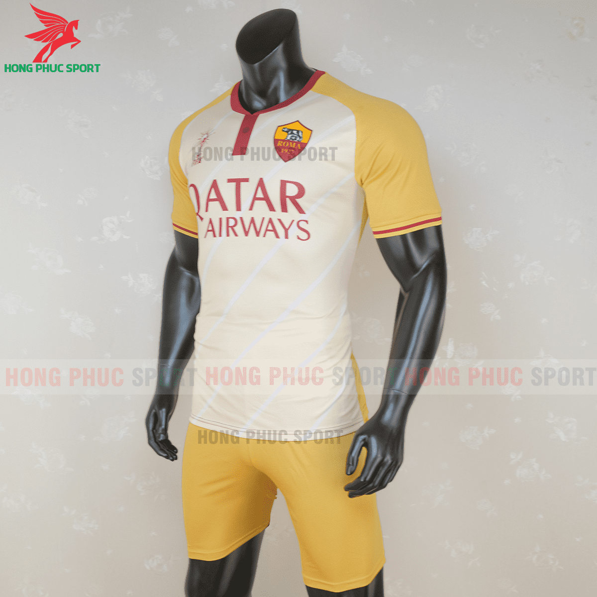 Áo đấu As Roma 2020 2021 phiên bản Fan(trái)