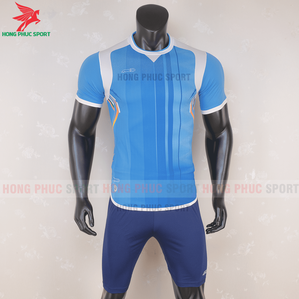Áo không logo SPEED 2020 xanh lam