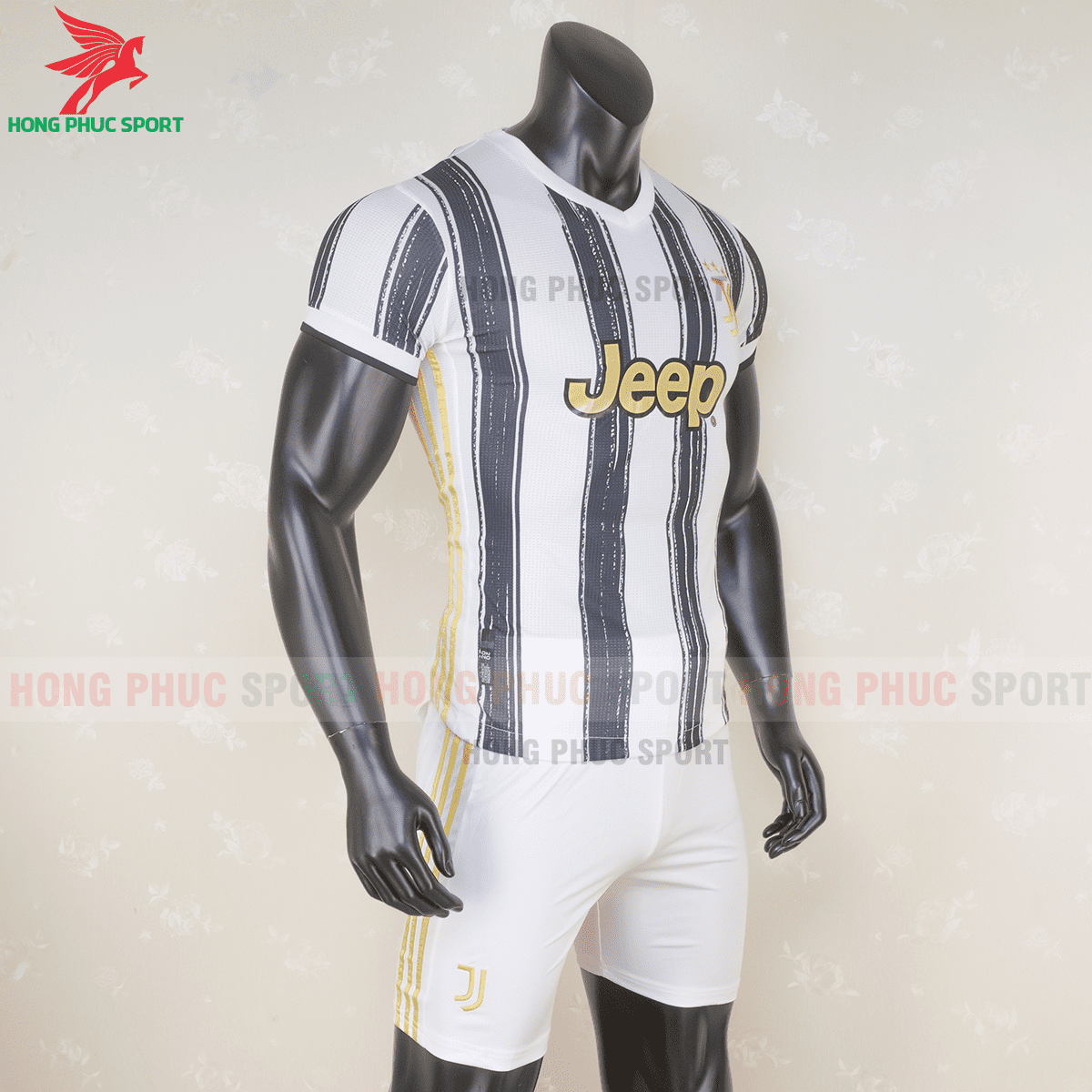 Áo bóng đá Juvetus 2020-2021 sân nhà(phải)