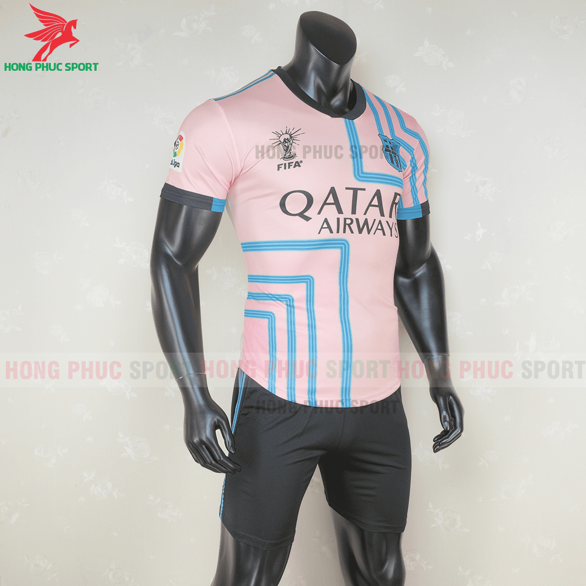Áo đấu Barcelona 2020 2021 phiên bản FAN mẫu 2(phải)