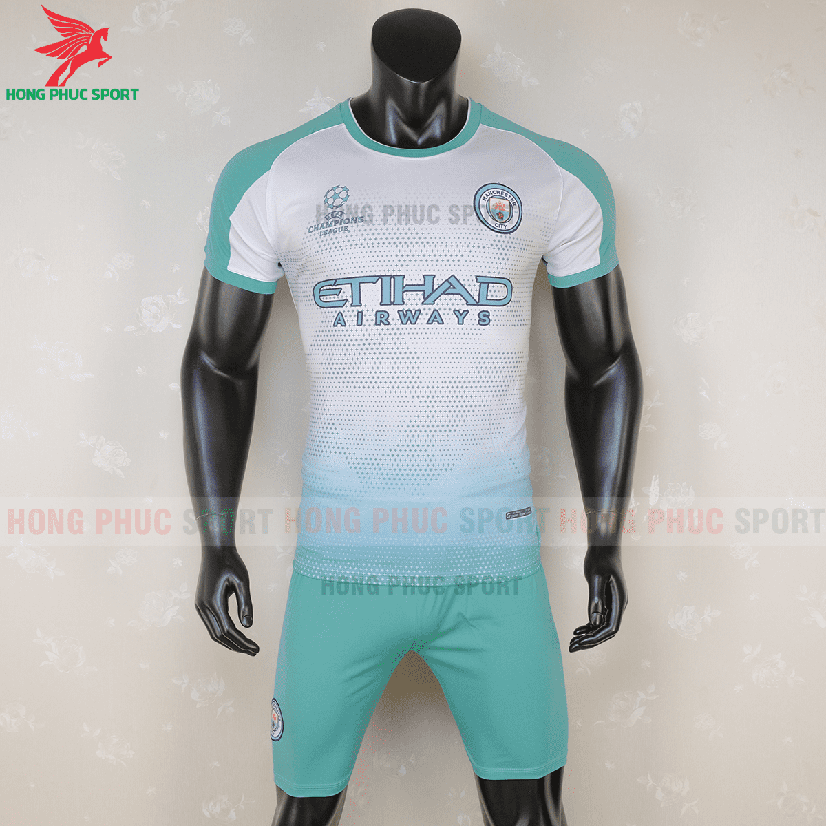 Áo đấu  Manchester City 2020 2021 phiên bản fan mẫu 2