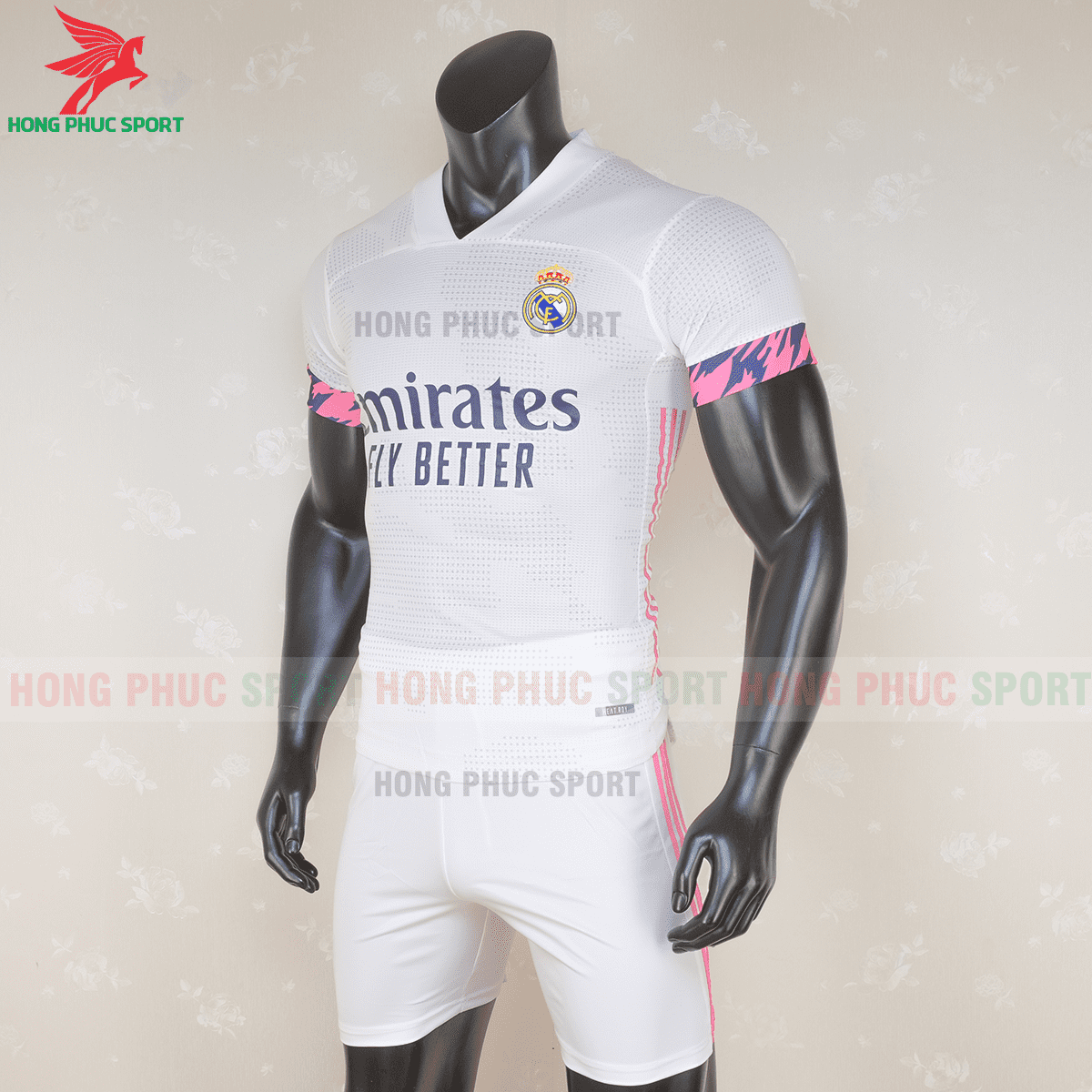 Áo đấu Real Madrid 2020 2021 sân nhà(trái)