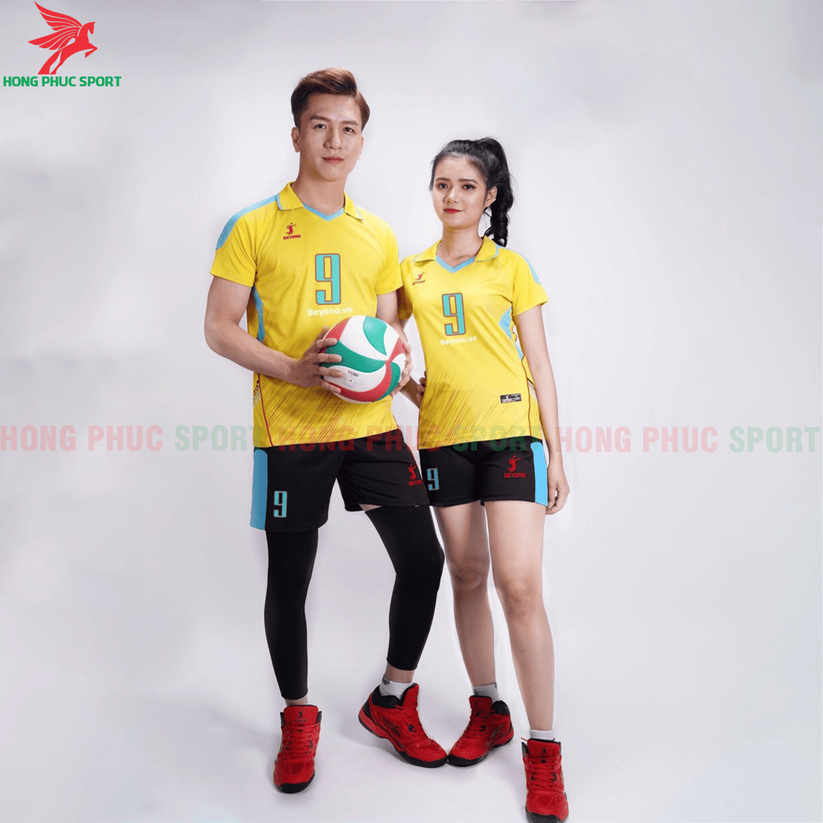 Áo bóng chuyền Beyono 2020 Captain màu vàng
