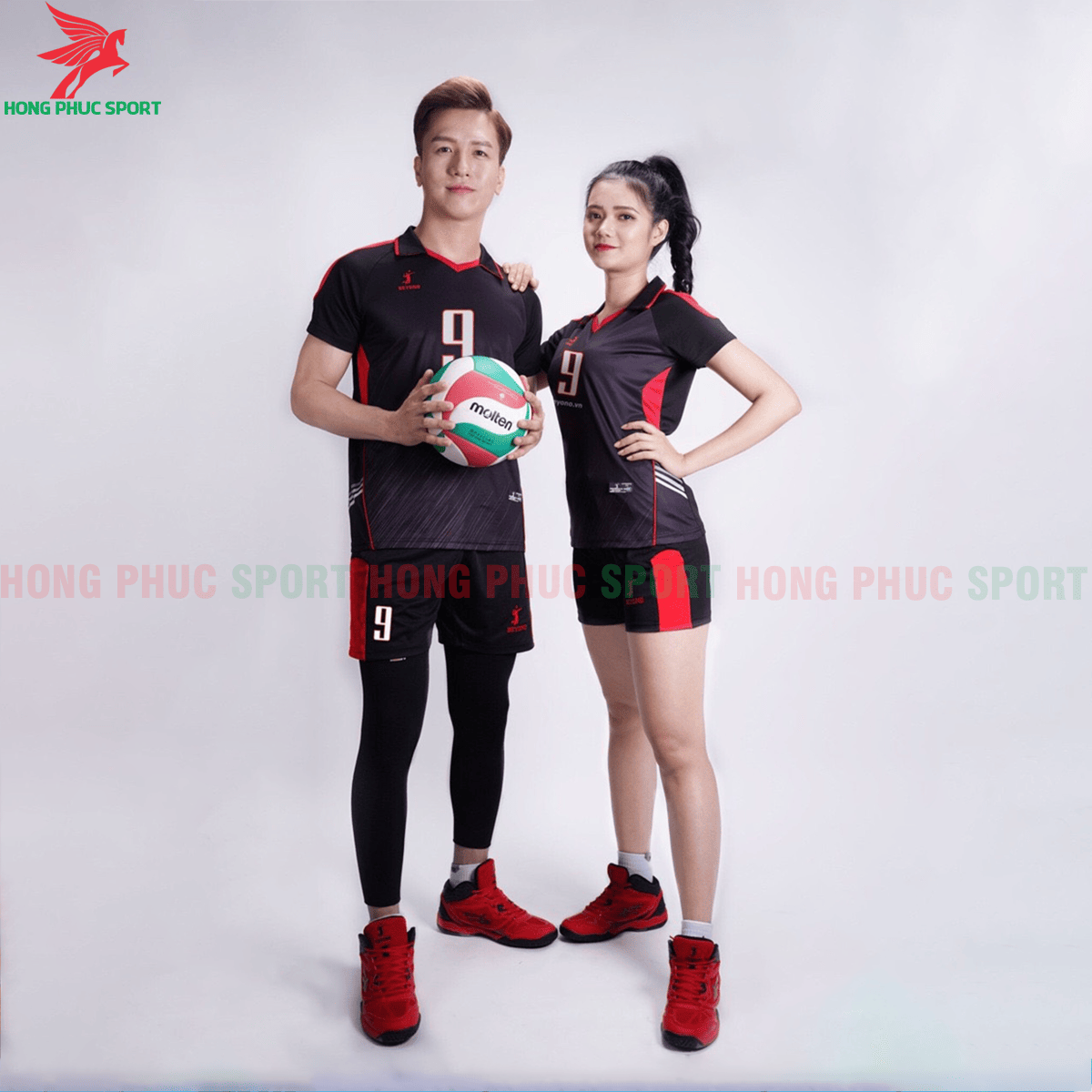 Áo bóng chuyền Beyono 2020 Captain màu đen