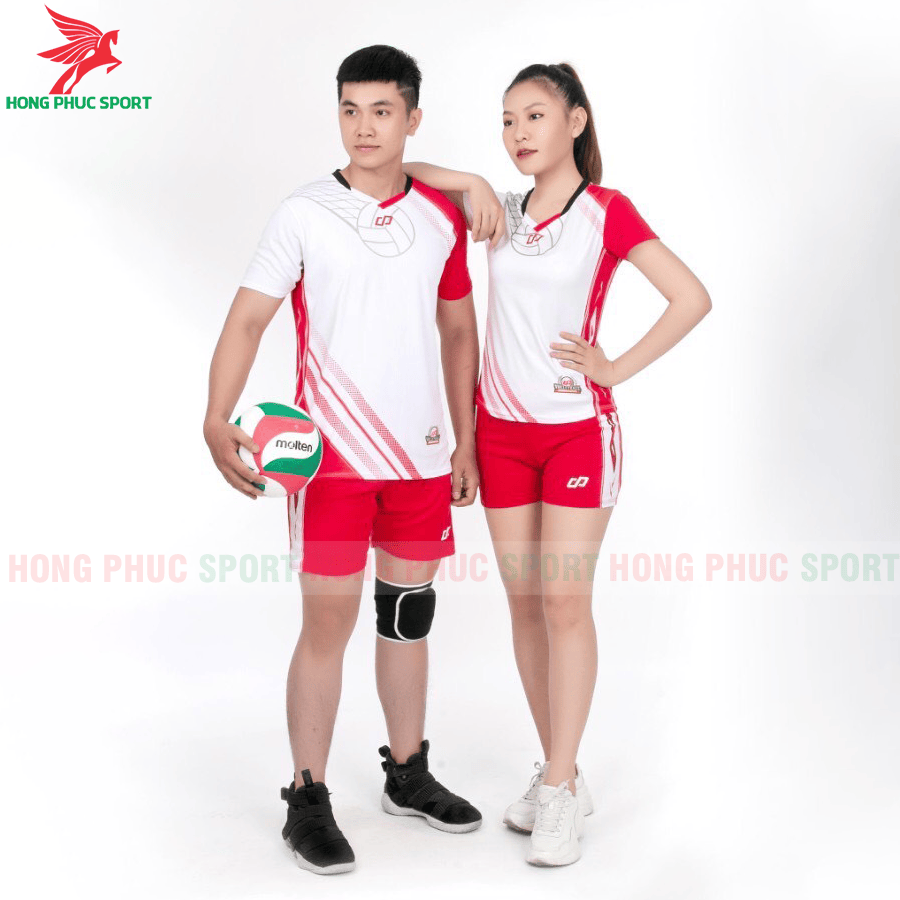Áo bóng chuyền CP Sport 2020 màu trắng