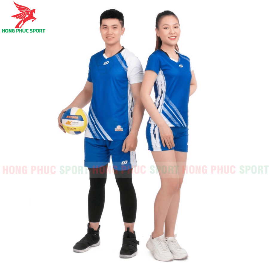 Áo bóng chuyền CP Sport 2020 màu xanh