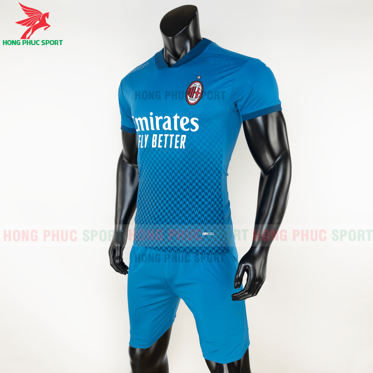 Áo bóng đá AC Milan 2020 2021 mẫu thứ 3 (trái)