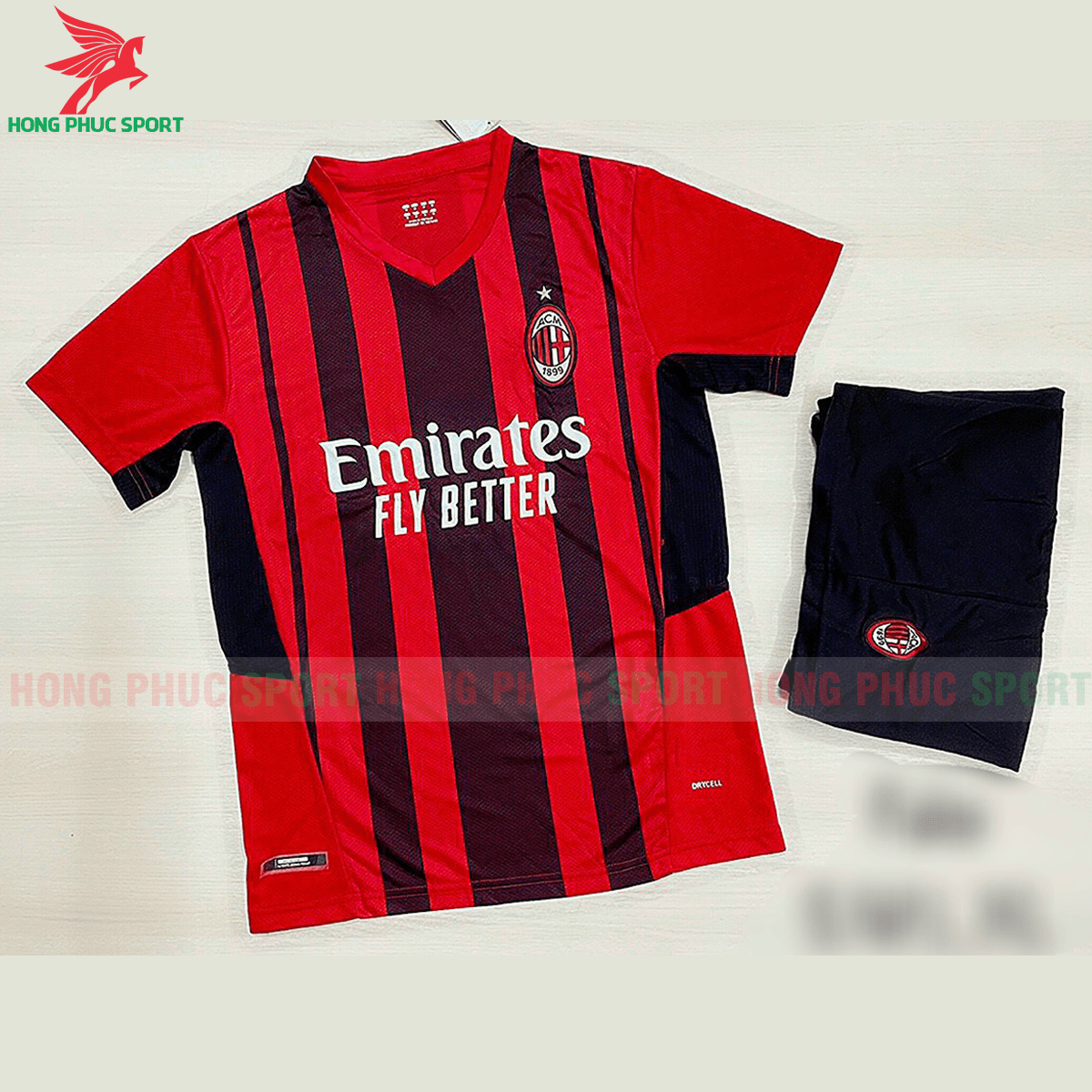 BỘ QUẦN ÁO ĐẤU AC MILAN 2021 2022 SÂN NHÀ - HÀNG THAILAND