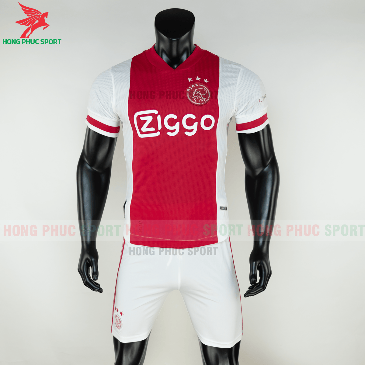 Áo bóng đá Ajax Amsterdam 2020 2021 sân nhà (trước)